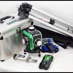 中古 シンワ レーザーロボ Xline-E グリーン 71610 レーザー墨出し器