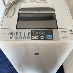 全自動電気洗濯機:HITACHI 2015年式  7kg