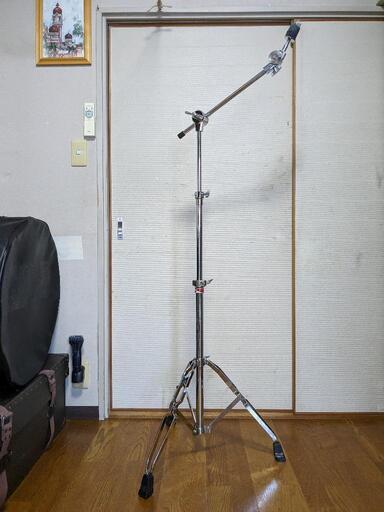 PEARL ロングア一ムシンバルスタンド　錆傷無く綺麗