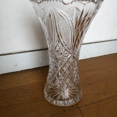 花瓶チェコガラス