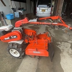 クボタ:KUBOTA T1-80 管理機耕運機