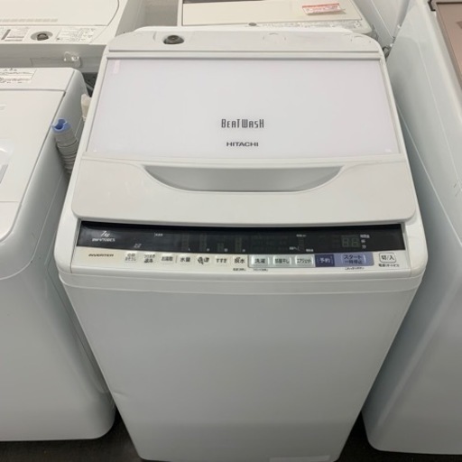 激安‼️２ヶ月保証‼️7KG 日立洗濯機　2018年製　BM-V70CE6