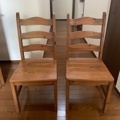 カントリー調　木製チェア/椅子/イス