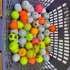 ゴルフ、ロストボール、約130個