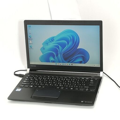 送料無料 高速SSD 13.3型 ノートパソコン 東芝 R73/D 中古良品 第6世代 Core i5 8GB 無線 Wi-Fi Bluetooth Windows11 Office