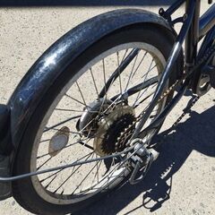 スイッチ 20インチ 折りたたみ 自転車 ブラック/黒 シティサイクル