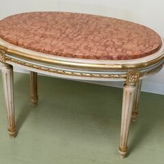 【特別入荷!】イタリア ロココ調 ダイニングチェア アンティーク ４人掛け 輸入家具