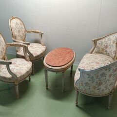 イタリア製ロココ 美しいアンティークチェア イタリア製ロココ 美しいアンティークチェア