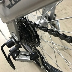 取引場所　南観音　N2306-629 サカモトテクノ　20インチ　CARIBOU カリブーライト　6段変速　折りたたみ自転車　中古美品　新品価格　51031円