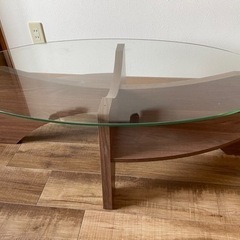 ガラス板　ローテーブル