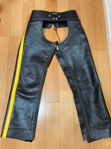 本牛革 レザーチャップス 米国665社製 chaps