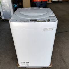 【23061901】全自動電気洗濯機　シャープ　ES-KS70V...