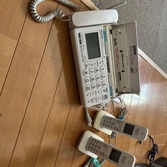 Panasonic KX-PD301-W FAX付き固定電話