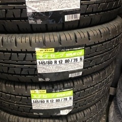 新品大特価！工賃等全部込み特価4本22,000円！145/80R...