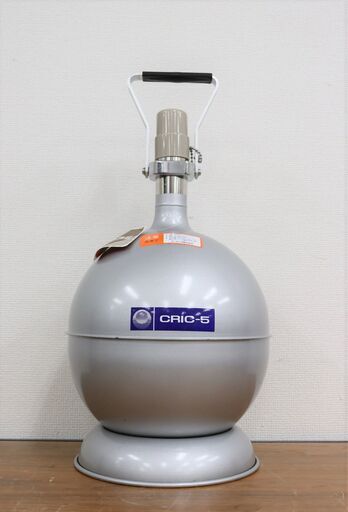 【ヤ取】≪J937ジ+≫エーテック株式会社 液体窒素 貯蔵・運搬容器 CRIC-5/クリック5 業務用/工事用/研究用 運搬用/保管用 内容積/5L 小型 現状品