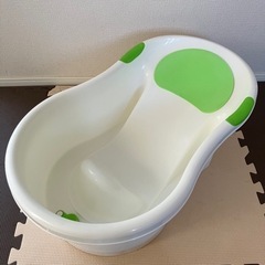 ベビーバス/永和 新生児用 お風呂 沐浴 バスタブ グリーン