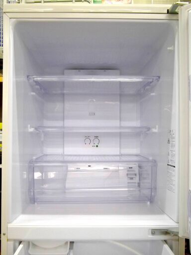 無印 ノンフロン 3ドア冷蔵庫 270L MJ-R27A-2 2018年製 アクア MUJI
