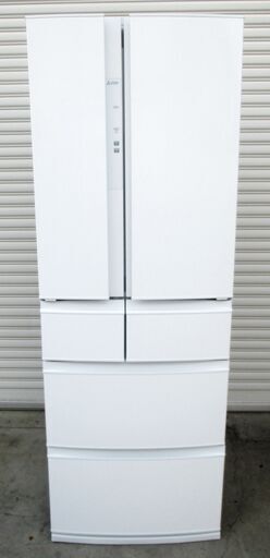 【高年式】三菱 冷蔵庫 462L 大容量 6ドア フレンチドア Rシリーズ MR-R46H ホワイト 2022年製 動作良好 3ヵ月保証 ファミリー