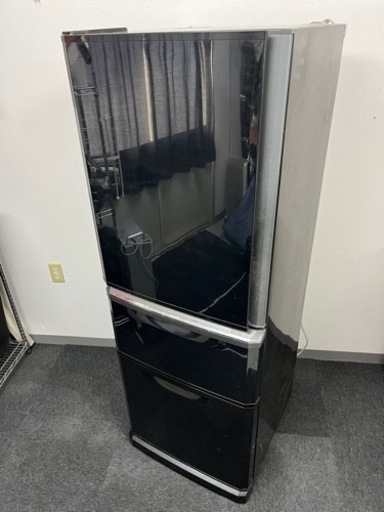三菱ノンフロン3ドア冷凍冷蔵庫 MR-C34RL-B 2010年製