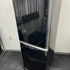 三菱ノンフロン3ドア冷凍冷蔵庫 MR-C34RL-B 2010年製