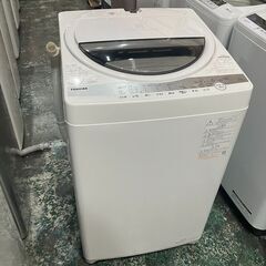 TOUSHIBA 東芝 全自動 洗濯機 AW-6G9 (W) ６...