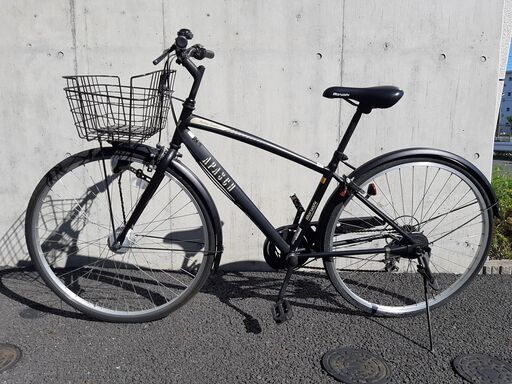 maruishi (丸石サイクル）APASCH(アパッシュ) 27インチ クロスバイク ブラック　自転車