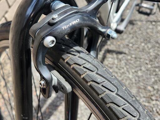 再掲](クロスバイク)シルバー (防犯登録済み)