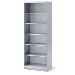 【中古/良品】ITOKI A4シリーズ （シンラインキャビネット） H2076タイプ オープン棚型 ベース付 幅80cm 奥行45cm 高さ207.6cm ホワイト 複数台あり (IT02)