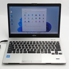 ノートPC 富士通 S937/S 高速SSD 12GB 無線 Windows11