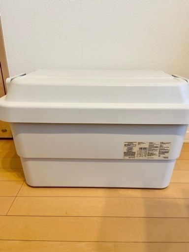 無印良品　MUJI ポリプロピレン頑丈収納ボックス　大