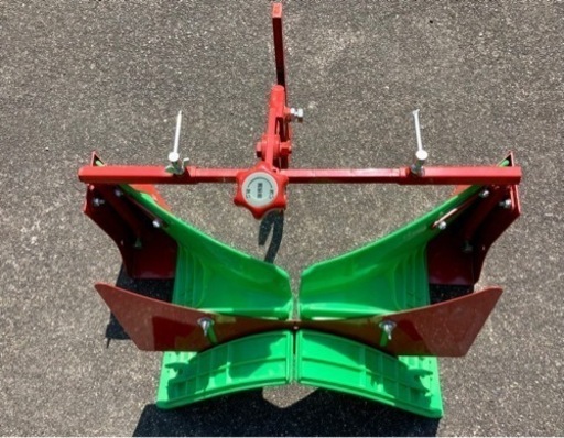 【中古美品】宮丸アタッチメント スーパーグリーン うね立て機 B