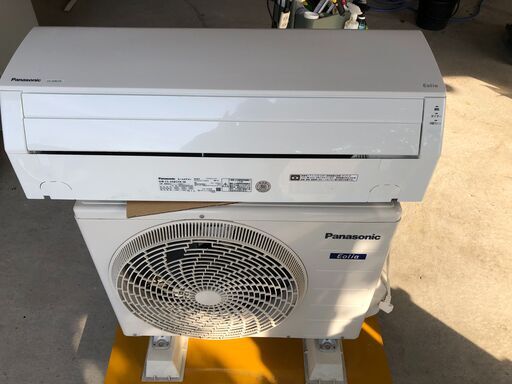 Panasonic パナソニック ルームエアコン ～8畳用 CS-258CFR-W CU-F258C Eolia エオリア 室内機 室外機 エアコン2018年製