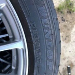 アクア 他 ダンロップ 16インチ 溝あり