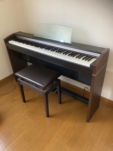 ご購入者様決定 お値下げ6,500円 CASIO カシオ Privia プリヴィア 電子ピアノ PX-700 椅子付き