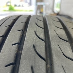 デリカD：5 純正アルミホイール　18インチ　夏タイヤ付き