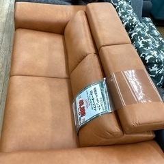 KF-28【新入荷 アウトレット】可動式 ヘッドレスト 3シーターソファ 