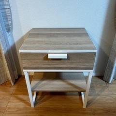 ☆値下げ中☆ IKEA TRYSIL ベッドサイドテーブル ダークブラウン