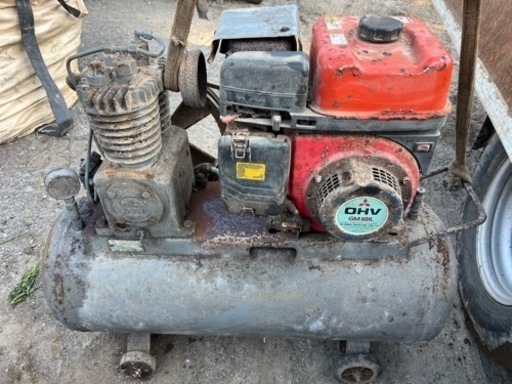 明治ガソリンエンジン コンプレッサー