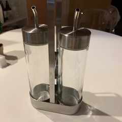 【IKEA】オルトフィルド　オイル/ビネガー三点セット