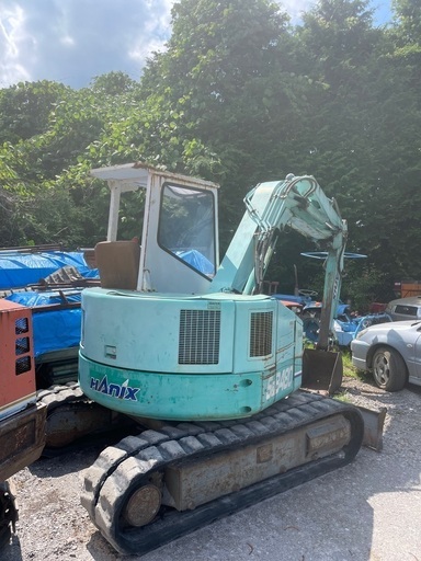 中古ユンボ重機建設機械バックホーHANIX