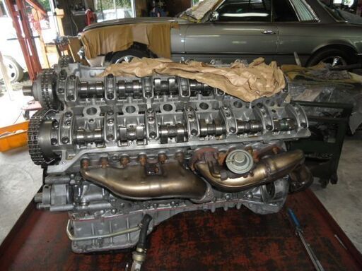 AMG-メルセデス―ベンツ129-600SLコンプリートエンジン販売 車のパーツ