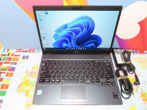 JC0561 富士通 ノートパソコン LIFEBOOK U938/S Windows11 美品 office