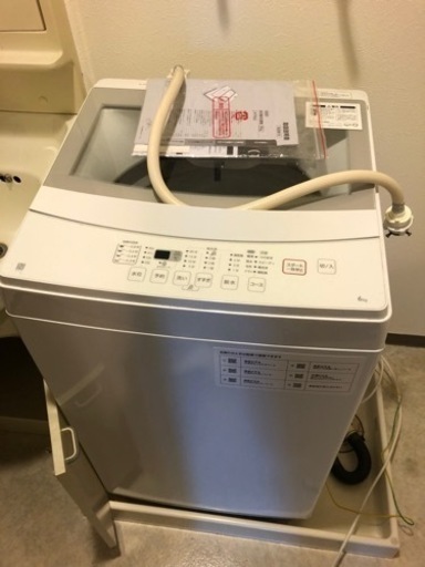 2022年製 ニトリ 洗濯機 NTR60 6キロ 説明書あり - 北海道の家電