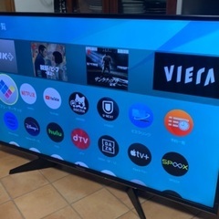 パナソニック Panasonic ビエラ 4K 43インチ 43型 TH-43EX600 2017年製