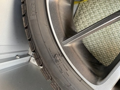トヨタ 86 スバル BRZ 17x7JJ+48 5H100 純正ホイール 215/45R17 スタッドレスタイヤ 4本 中古