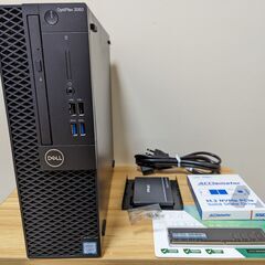 DELL Optiplex 3060 SFF(Win10x64) Core i5-3.0GHz(8500)/メモリ16GB 