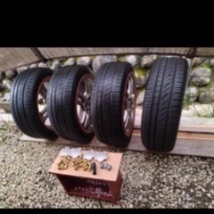 PCD100でプリウス用に買ったホイール スバル純正ホイール