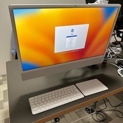 iMac 24inch シルバー VESA版　8+7コア16G256G