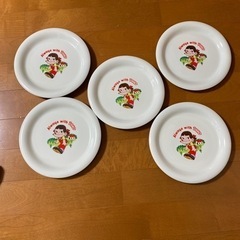 ぺコちゃんの大皿5枚