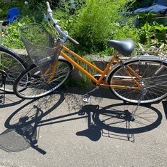 【ネット決済】オレンジ　自転車